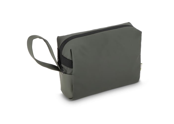 Trousse de toilette personnalisée compartiments Carry Care Vert foncé